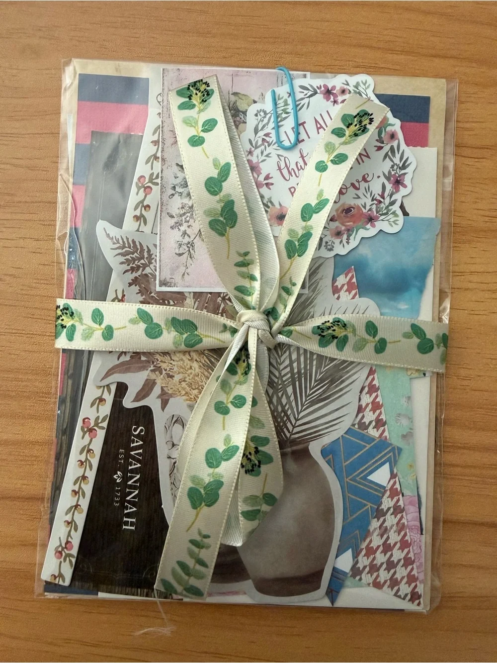 Small Mystery Junk Journal Scrap Ephemera Pack